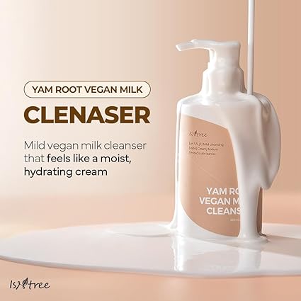ISNTREE Yam Root Vegan Milk Cleanser, 220ml