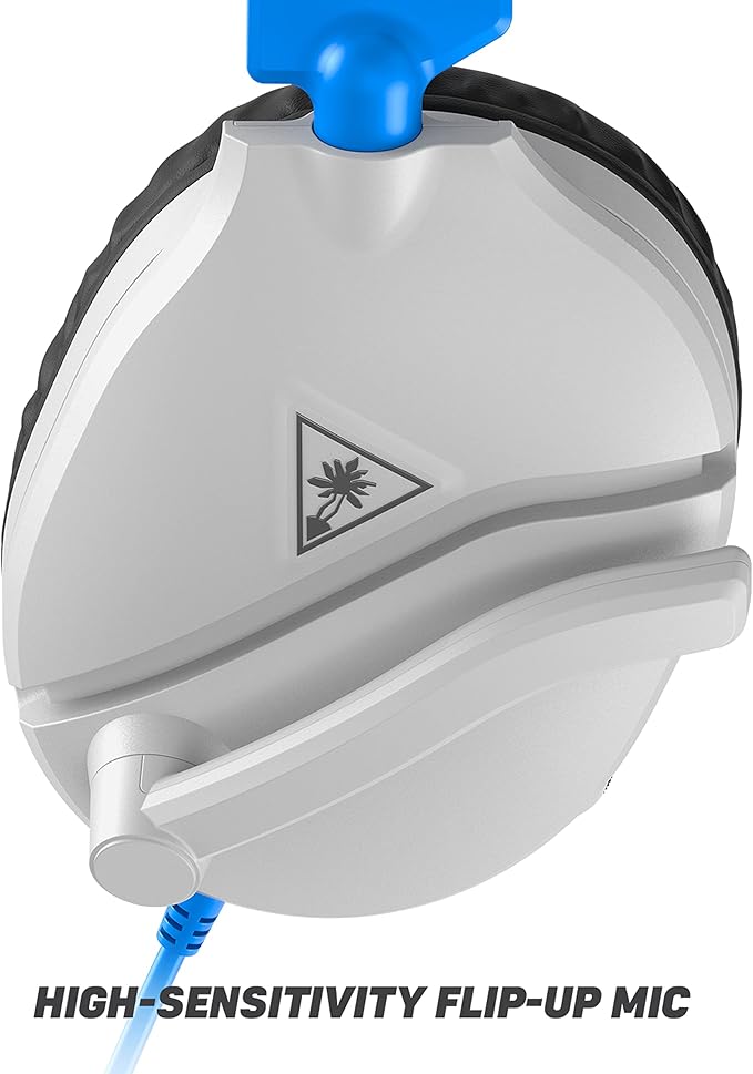 Turtle Beach Recon 70P White Gaming Headset for PS5, PS4, Xbox Series X or S, Xbox One and PC