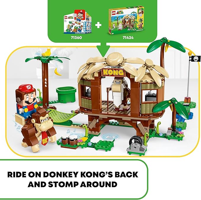 LEGO Super Mario - Donkey Kong's Tree House Expansion Set (71424)