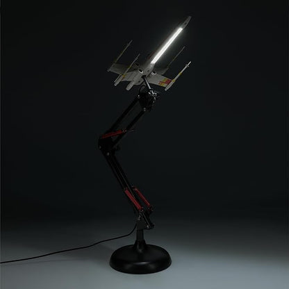 Star Wars X Wing Posable Desk Light, 15cm (5.9") Wide Replica Ship with LED Lighting, Powered by Included USB Cable | Paladone