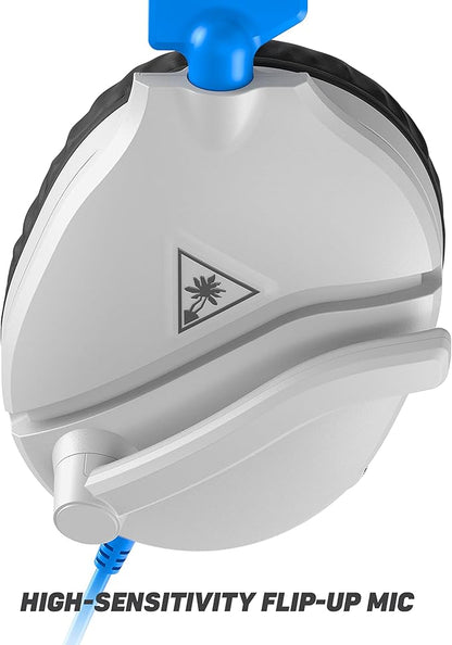 Turtle Beach Recon 70P White Gaming Headset for PS5, PS4, Xbox Series X or S, Xbox One and PC