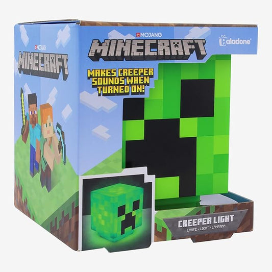 Minecraft Creeper Desk Light