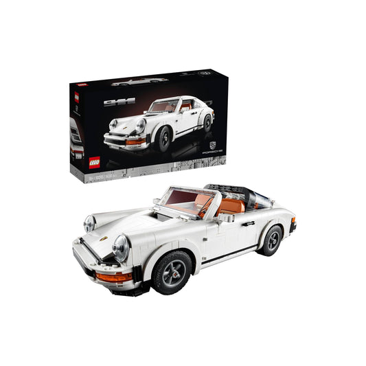 LEGO 10295 Icons Porsche 911 Racing Car Building Set, Collectible Turbo Targa, 2in1 Model Kits for Adults to Build, Gift Idea
