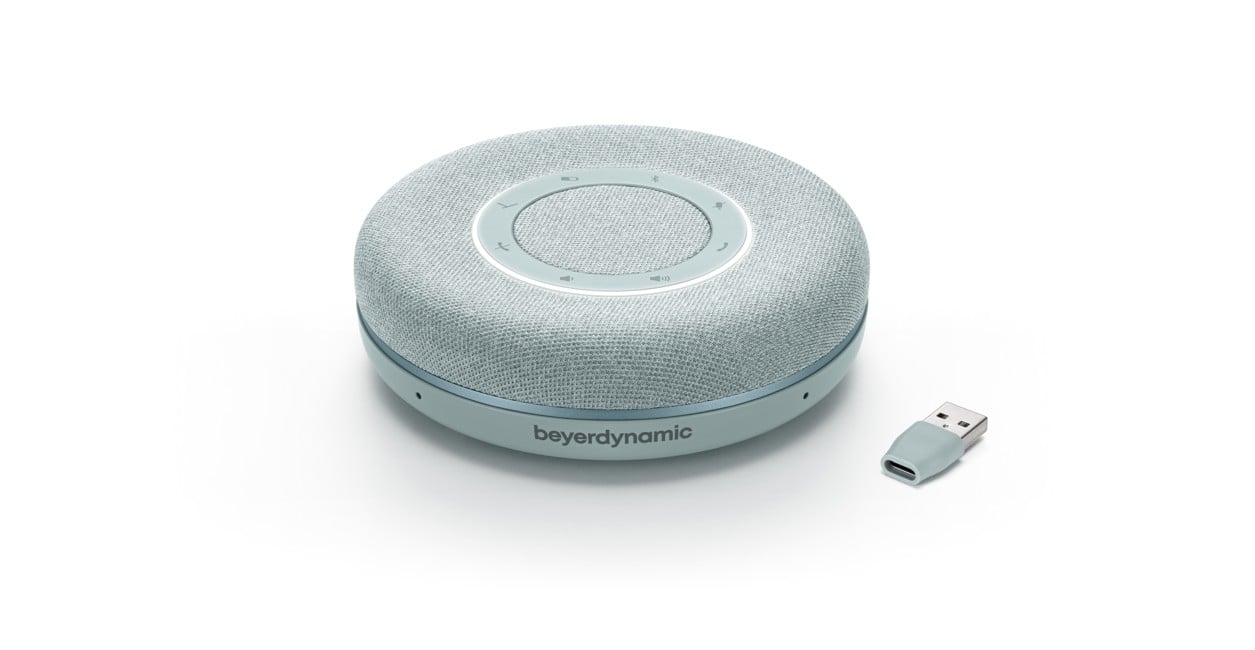 Beyerdynamic - SPACE Wireless Bluetooth Speakerphone - Blue
